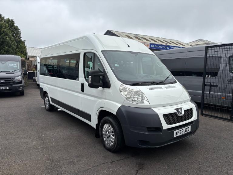 2013 Peugeot Boxer 2.2 HDi L3 H2 MINIBUS 17 SEATER 130ps Minibus Diesel Manual