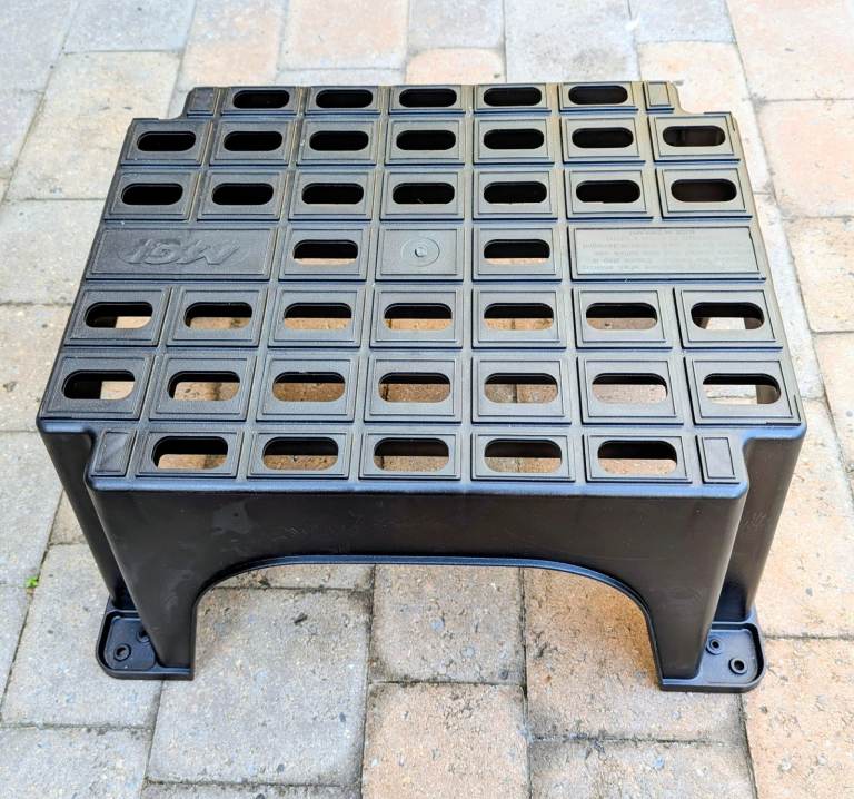 Brand New Milenco UPVC black step 