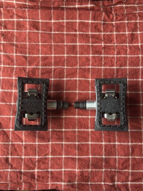 Shimano PD-M505 Pedals with Platforms 