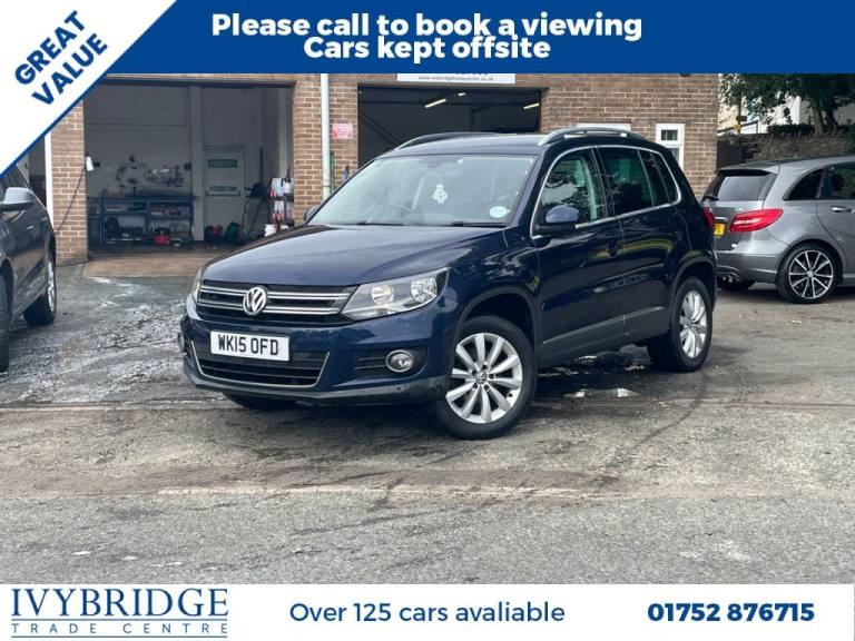 2015 15 VOLKSWAGEN TIGUAN 2.0 TDI BLUEMOTION TECH MATCH SUV 5DR DIESEL DSG 4WD E