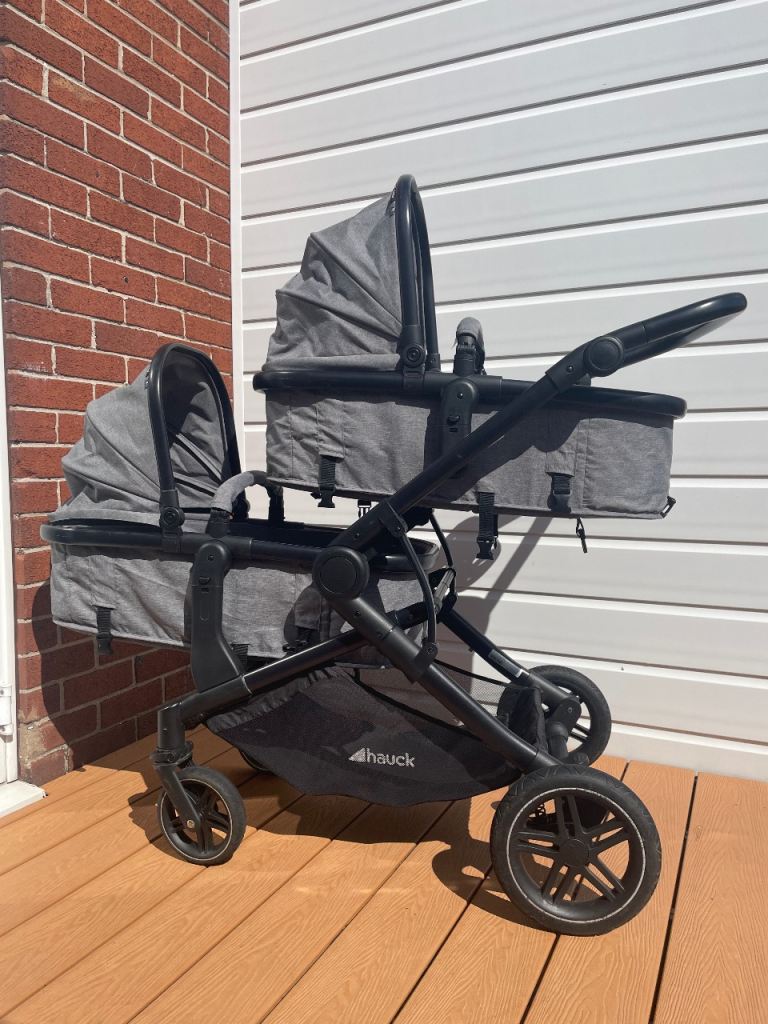 Hauck Atlantic Twin-double seat  pram