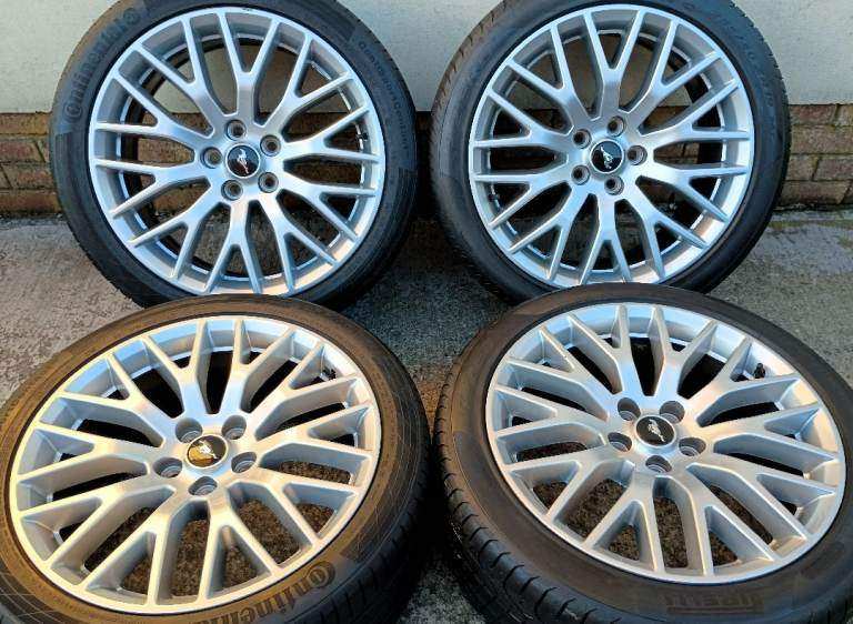 19" Ford Mustang 5x114.3 Alloys Wheels Tyres 5x112 JDM