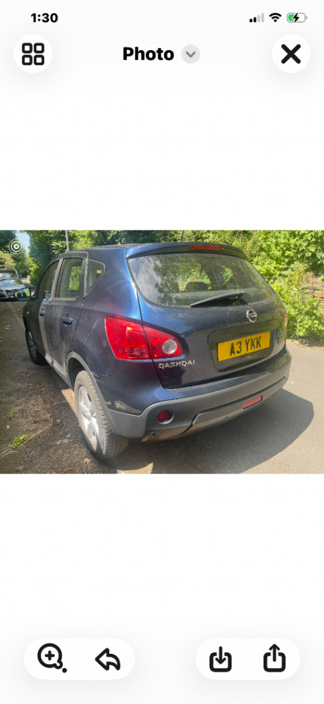 Nissan, QASHQAI, Hatchback, 2008, Manual, 1461 (cc), 5 doors