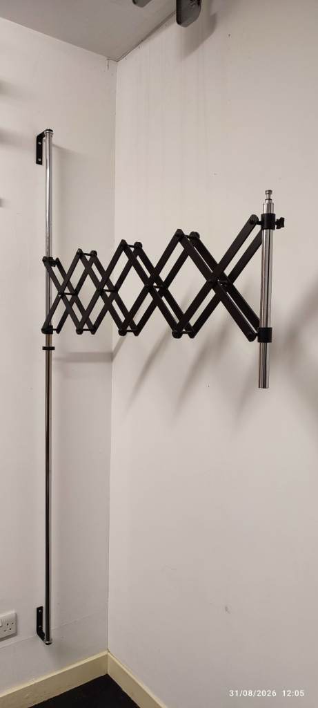 Studio Wall Mount Boom Arm with Light Stand