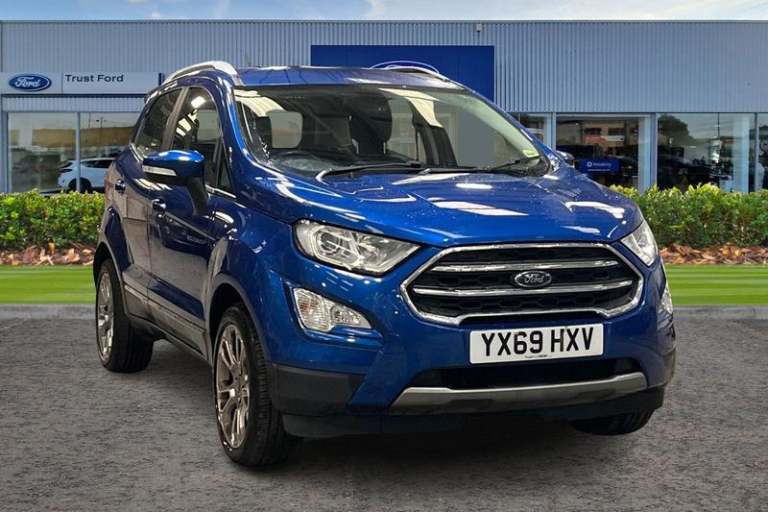 2019 Ford Ecosport 1.0 EcoBoost 125 Titanium 5dr- Parking Sensors & Camera Manual Hatchback Petro...