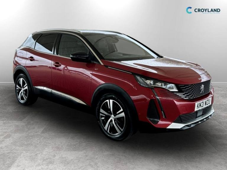 2021 Peugeot 3008 1.2 PureTech GT SUV 5dr Petrol EAT Euro 6 (s/s) (130 ps) HATCHBACK Petrol Autom...