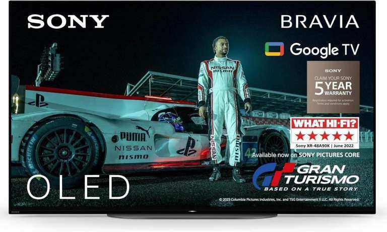 JUST WEEKEND PRICE!!! Sony Bravia XR-48A90K 48 inch 4K Ultra HD HDR MASTER Series OLED TV