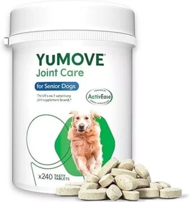 YuMOVE Joint Care for Senior Dogs - 240 Tasty Tablets (UK's No.1 Vet Brand)
