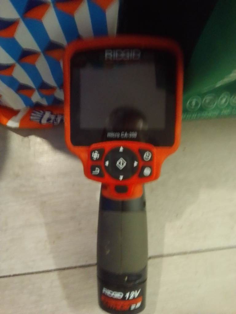 Ridgid micro ca 350 inspection camera 