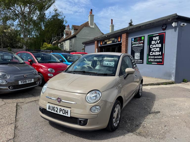2012 Fiat 500 1.2 Pop 3dr Dualogic [Start Stop] HATCHBACK Petrol Automatic