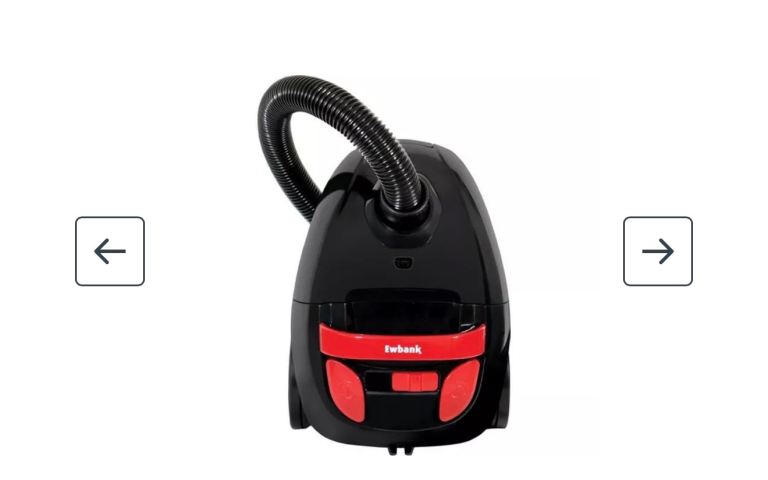Ewbank Vacuum Cleaner – Black and Red, As New