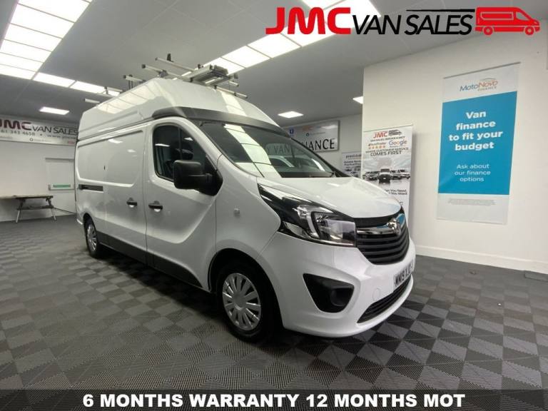 2019 19 VAUXHALL VIVARO 1.6 CDTI 2900 BITURBO L2H2 EURO 6 125BHP 1 OWNER LOW MIL