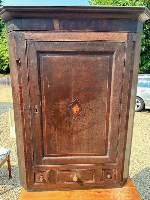 Antique Corner Cupboard