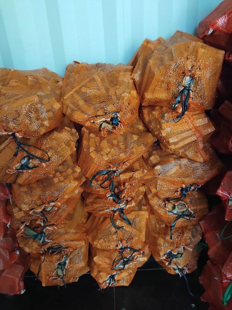 Bags of Kindling Wood for Fires or Wood Burners