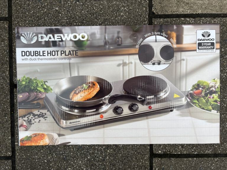 Double Hob Hot Plate - Daewoo