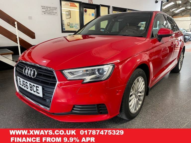 2016 66 AUDI A3 1.6 TDI SE TECHNIK 5D 109 BHP DIESEL