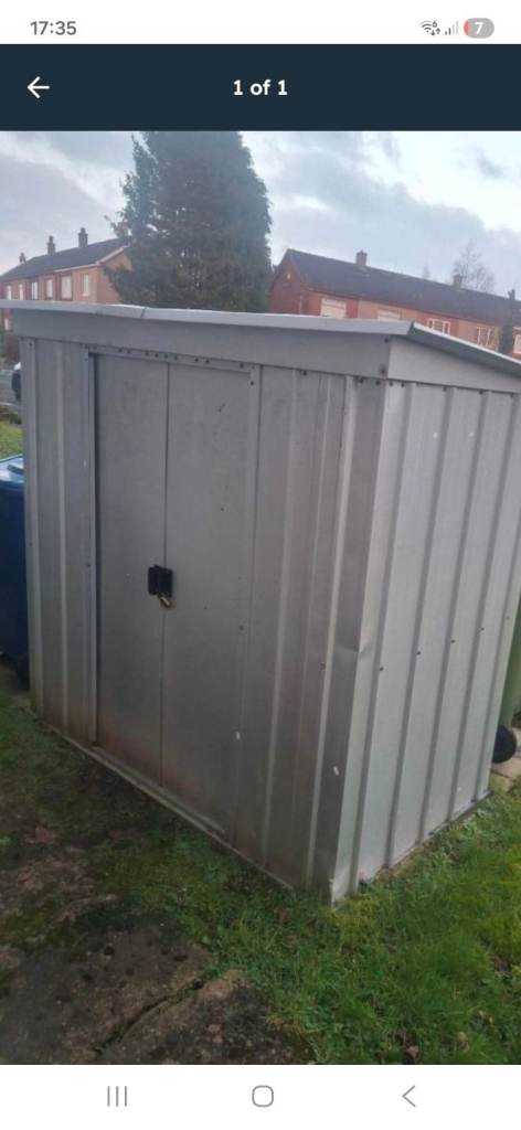 Metal  garden shed/storage