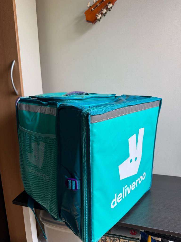 Deliveroo Thermal Bag Food Delivery Bike Bag Motorbike Backpack L(45x45x45cm) NEW