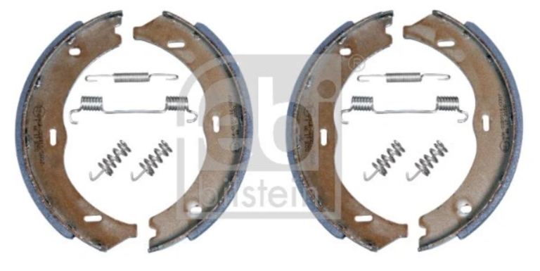 Handbrake Shoes Set 38532 Febi Parking A6394200220 fits Mercedes Benz Viano Vito