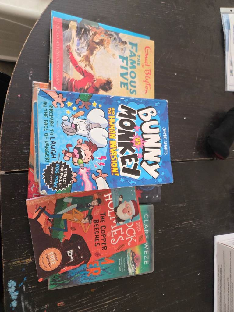 Children's Books Bundle - Famous Five, Bunny vs Monkey, and more