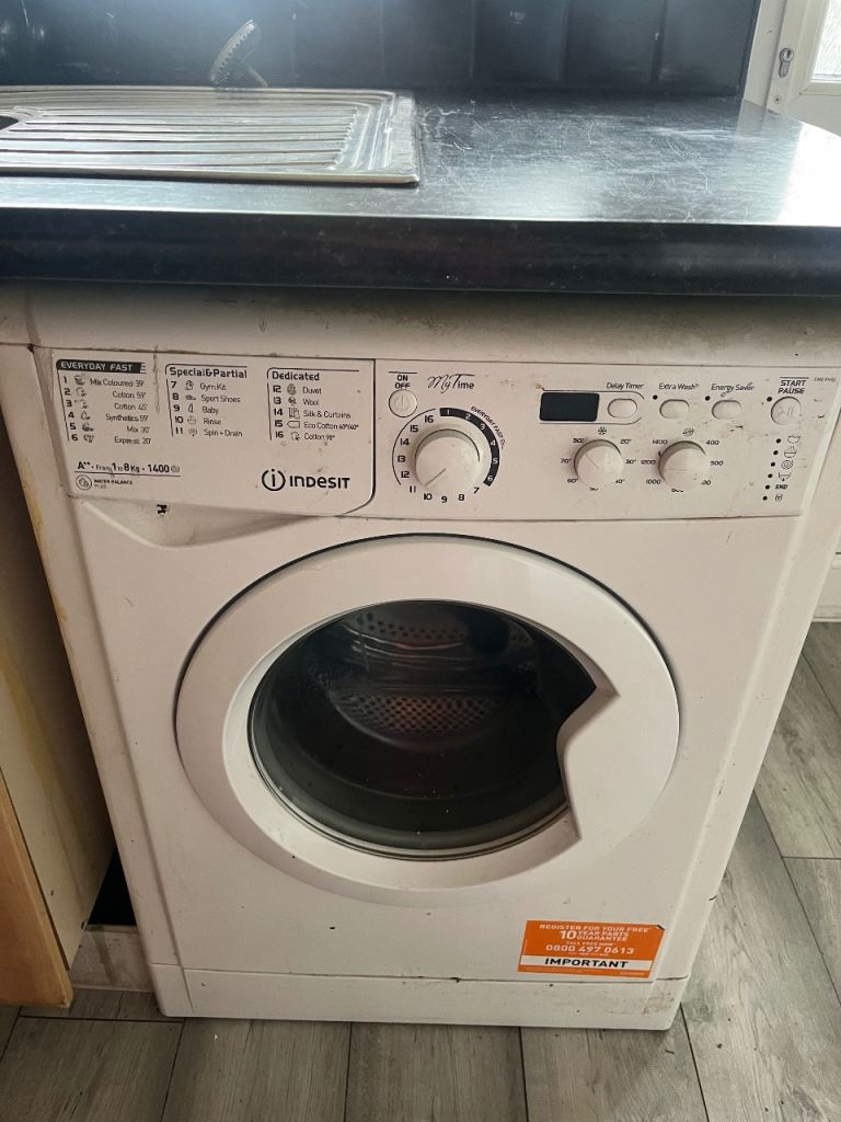 Indesit Washing Machine 8kg