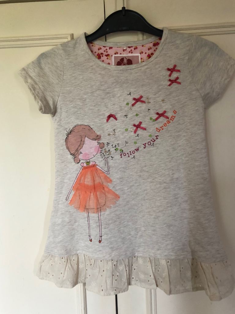 Girls Top/Dress Age 4-5yrs
