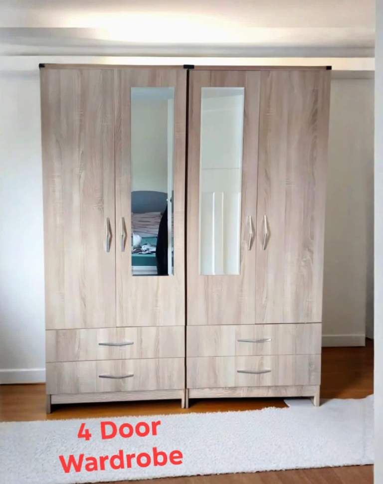 IKEA Pax Oak Four Door Wardrobe set For sale Near me 