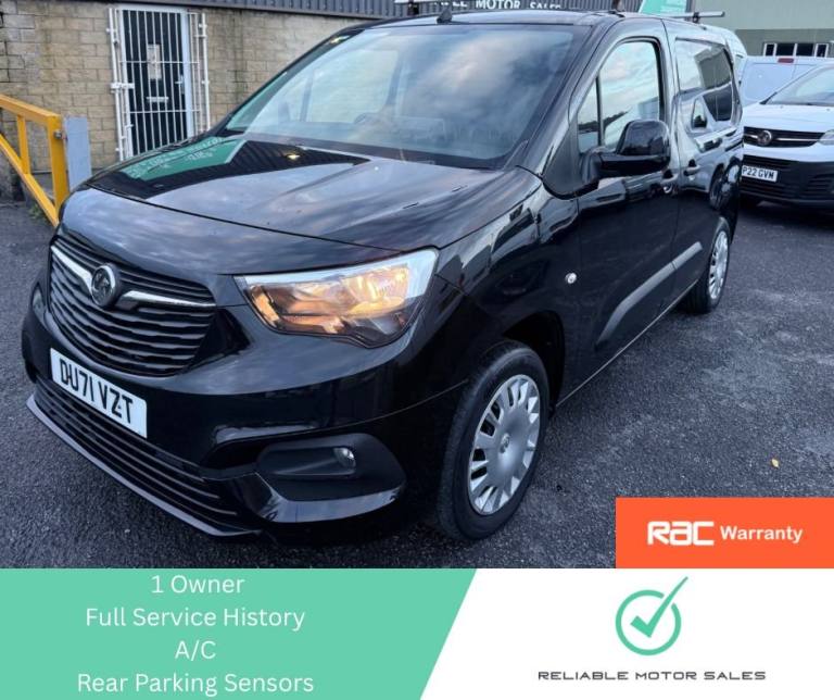 2021 Vauxhall Combo 1.5 Turbo D 2000 Sportive Panel Van 4dr Diesel Manual L1 H1 Euro 6 (100 ps) P...