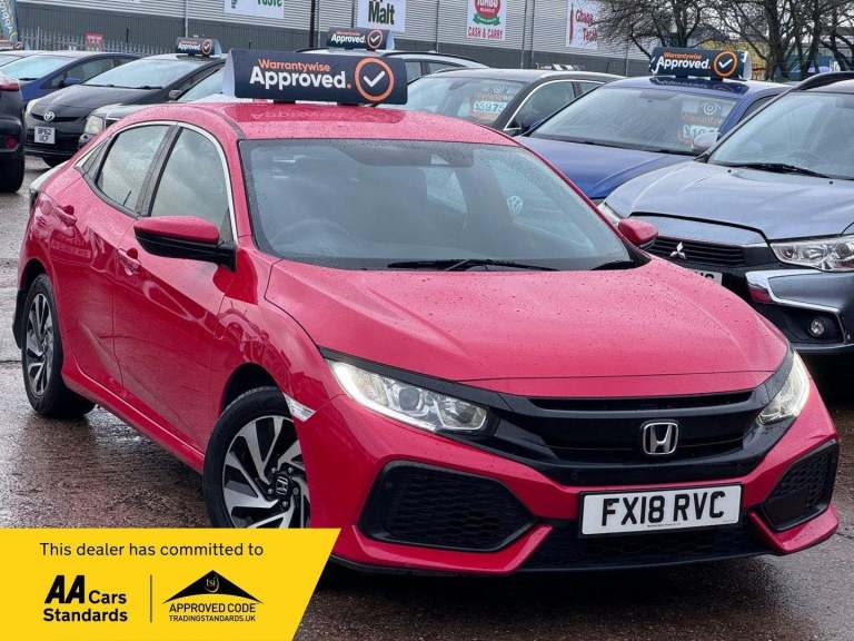2018 Honda Civic Se Vtec Hatchback Petrol Manual