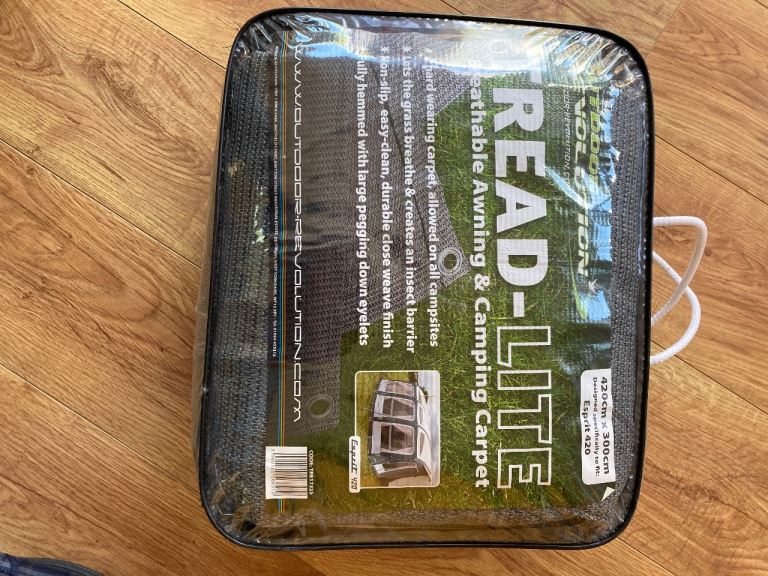 Outdoor revolution awning carpet