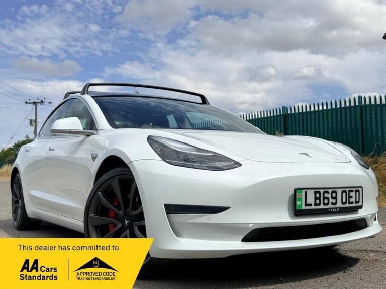 2020 Tesla Model 3 (Dual Motor) Performance Auto 4WDE 4dr (Performance Upgrade) Saloon ELECTRIC A...