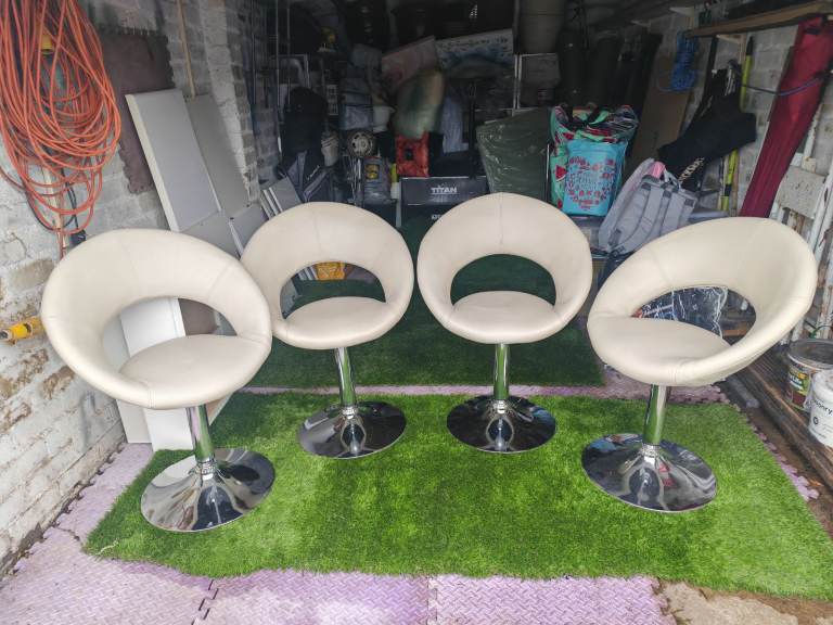 image for Swivel chairs x 4