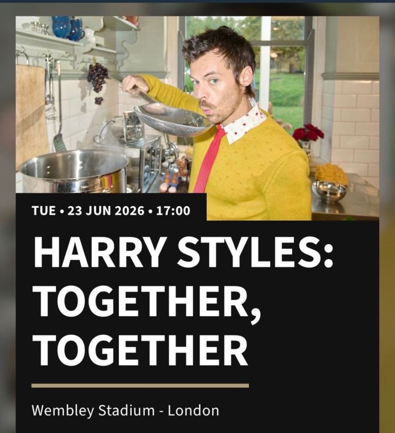 Harry styles ticket 23-06-2026