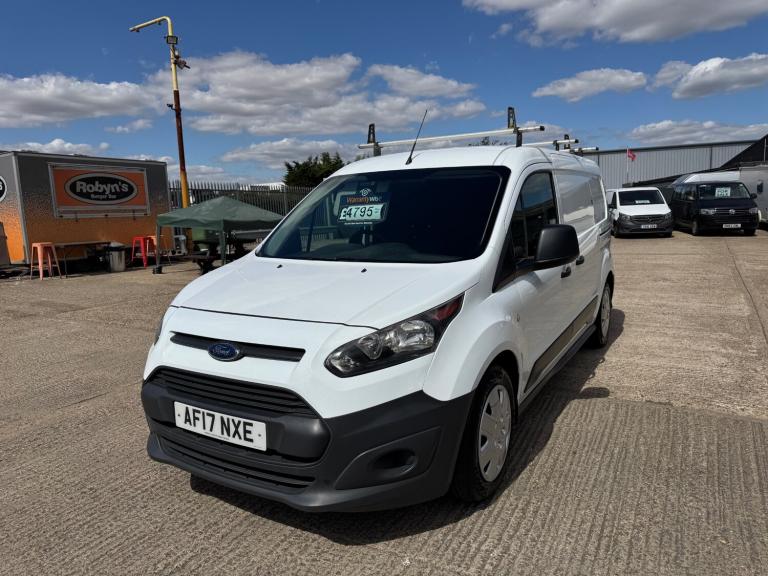 2017 FORD TRANSIT CONNECT 210 1.5 TDCi 100ps L2 H1 LWB PANEL VAN IN WHITE