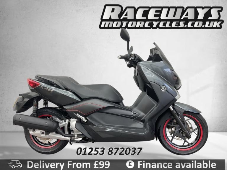 YAMAHA XMAX [Phone number removed]REG 9,026 MILES GREY USED MOTORCYCLE 124CC