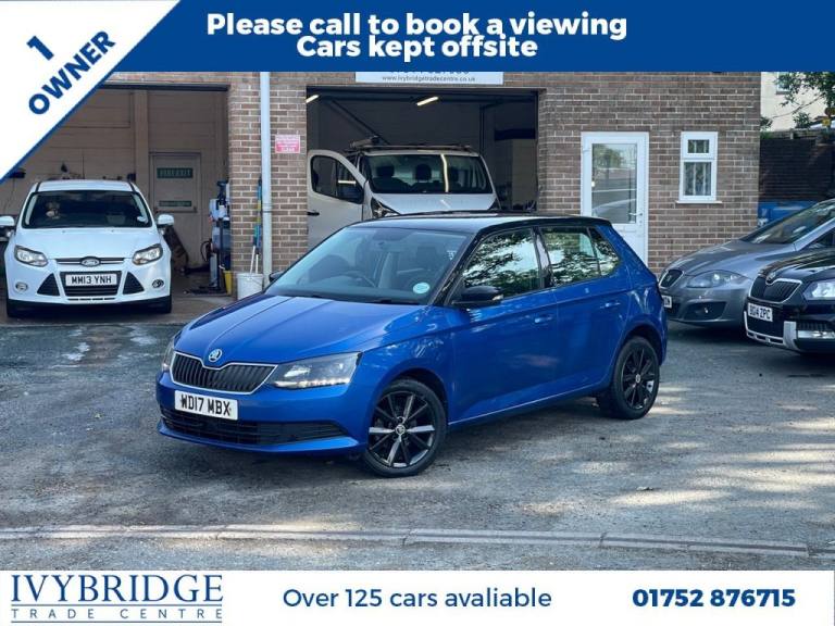 2017 17 SKODA FABIA 1.2 TSI COLOUR EDITION HATCHBACK 5DR PETROL MANUAL EURO 6 (S