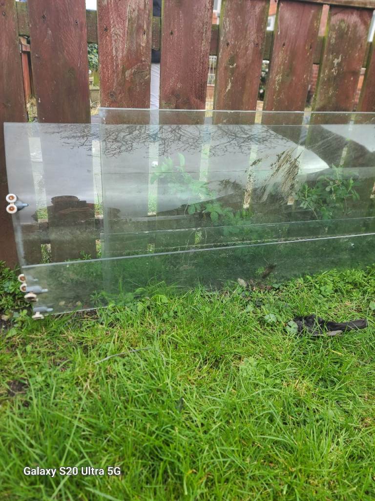 Shower tempered glass 