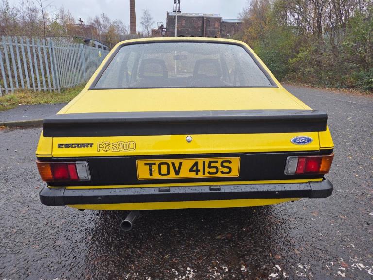 1978 Ford Escort 2000 Saloon Petrol Manual