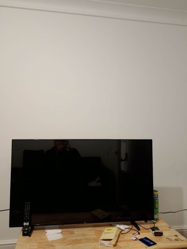 50 in qled bush like new