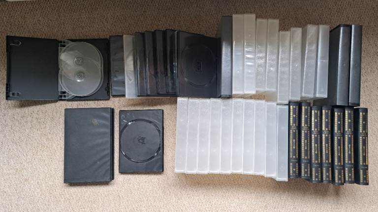 Blank Video and DVD cases