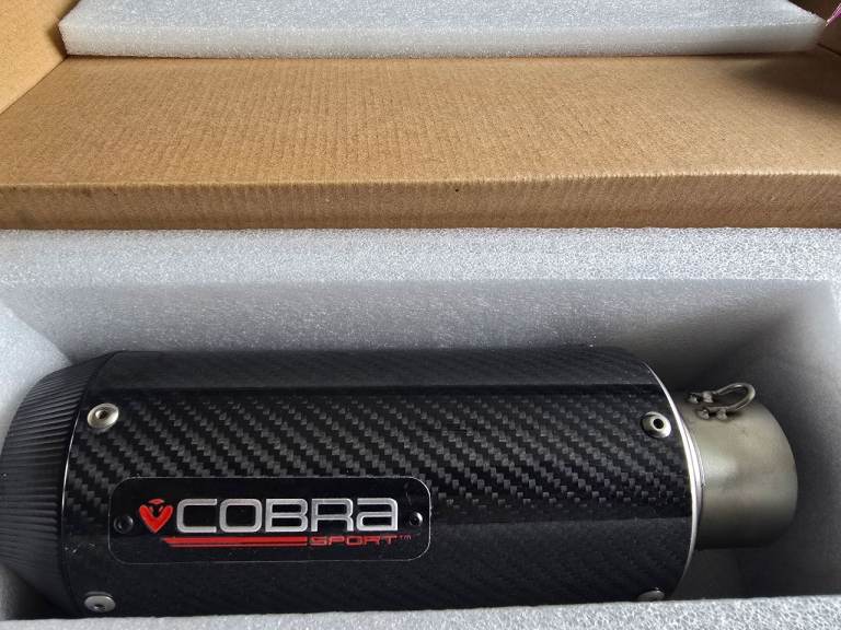Cobra carbon exhaust 
