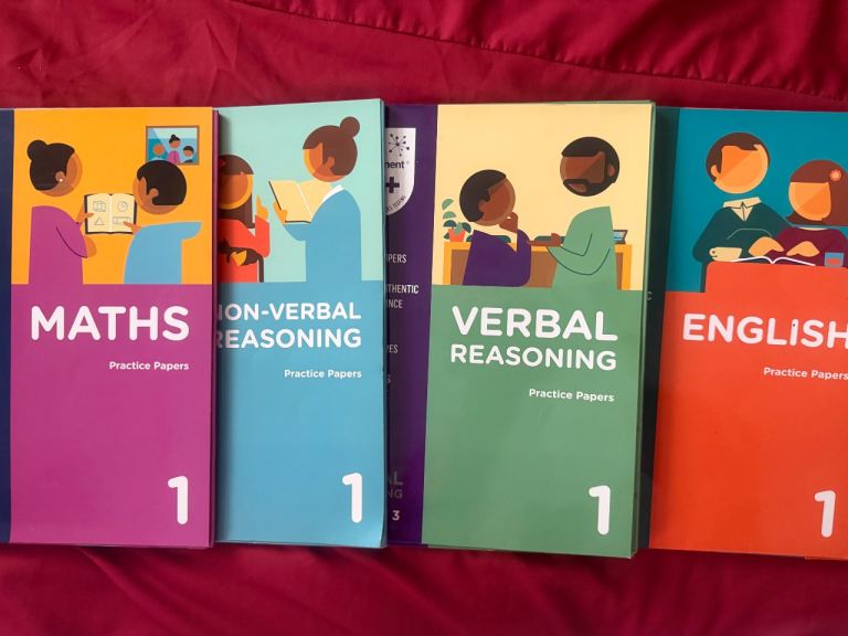 GL 11 Plus Practice Mock Papers Maths, English, verbal & Non verbal 4 pack 3 mock papers in each pac