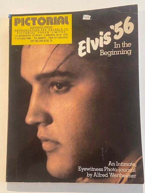 Elvis Book 'Elvis '56 In The Beginning' 