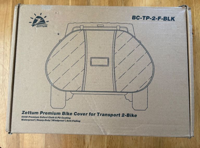 Transport 2 bikes cover 