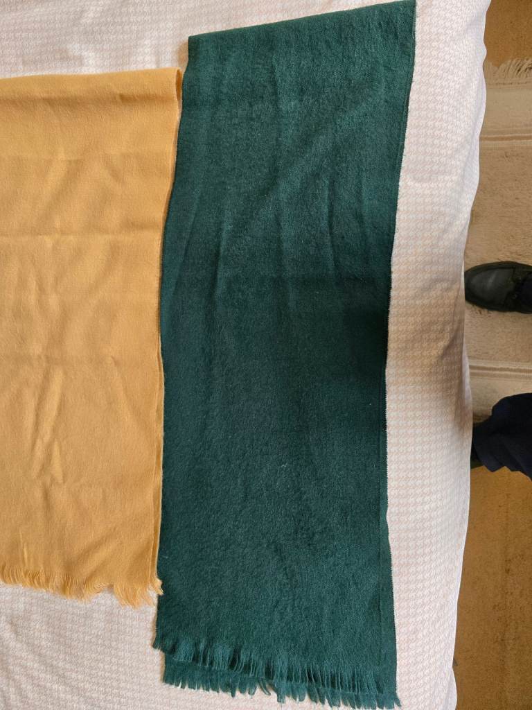 Two large Scarfs 