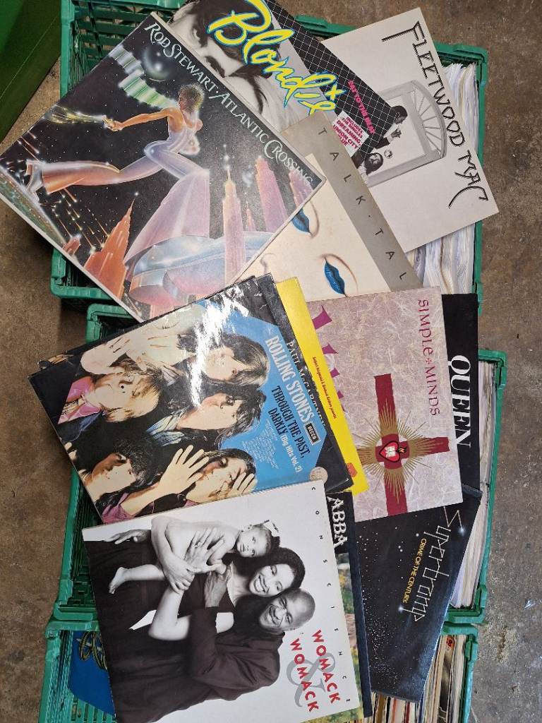 Large Collection of Vinyl Records - Various Artists & Genres