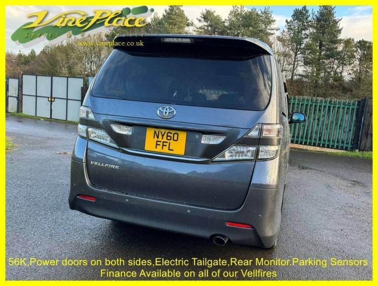 2011 Toyota Vellfire 2.4Z Platinum Selection 2 Type Gold, 7 Seat, Auto MPV Petrol Automatic