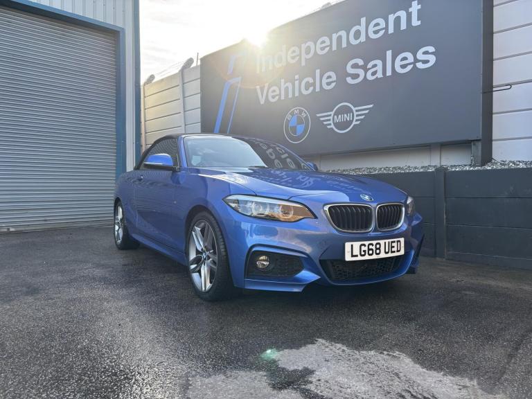 2018 BMW 2 Series 2.0 220i M Sport Convertible 2dr Petrol Auto Euro 6 (s/s) (184 ps) Convertible ...