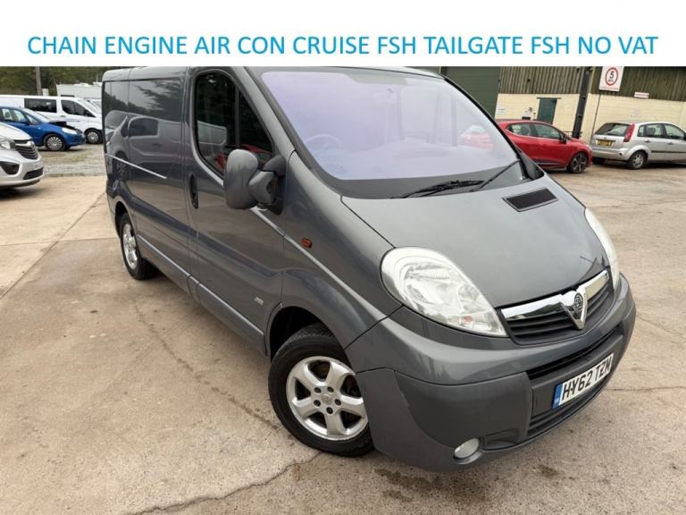 2012 Vauxhall Vivaro 2900 CDTI SPORTIVE STACKS OF HISTORY NO VAT Panel Van Diesel Manual