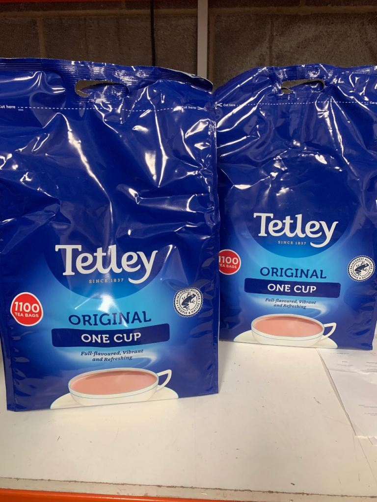 **GONE****Tetley tea bags  x2 bags 